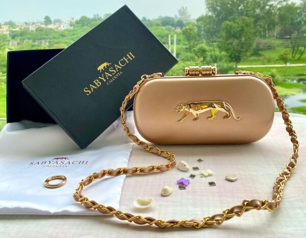 Sabyasachi Gold Satin
